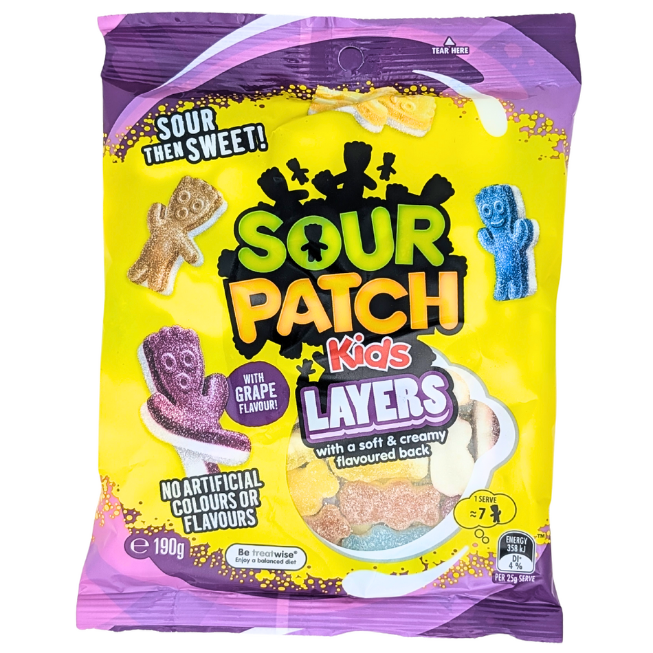 Sour Patch Kids Layers (Australia) - 190g