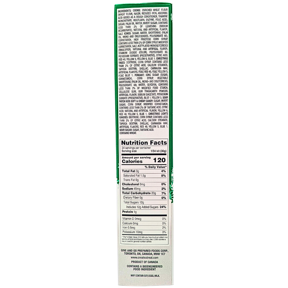 Sour Patch Kids Ultimate Ski Cookie Kit Chalet - 35.3oz