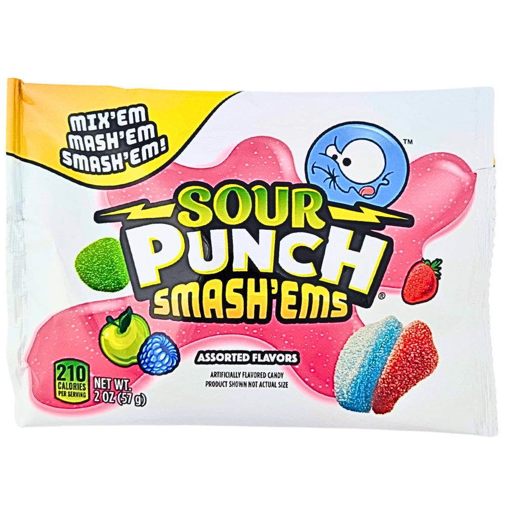 Sour Punch Smash'ems - 2oz