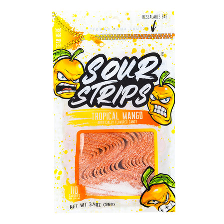 Sour Strips Tropical Mango 96g 