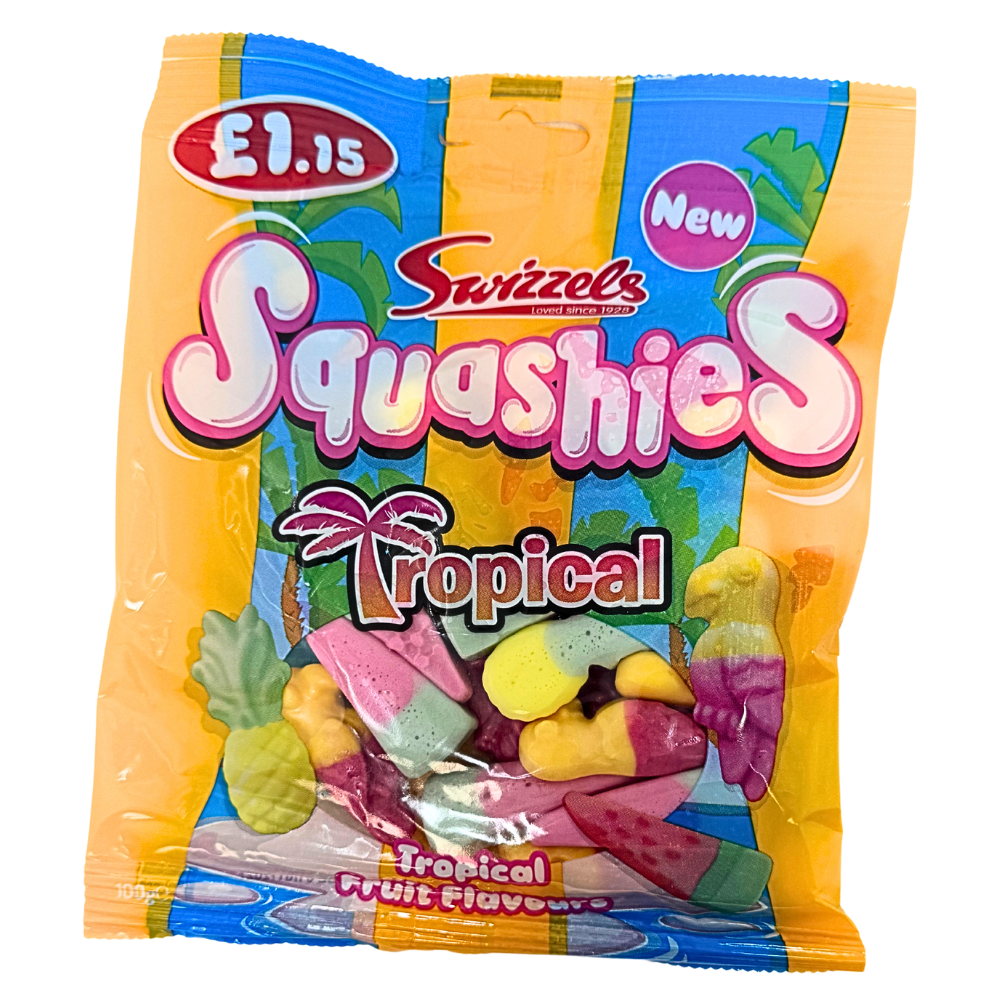 Squashies Tropical (UK) - 100g