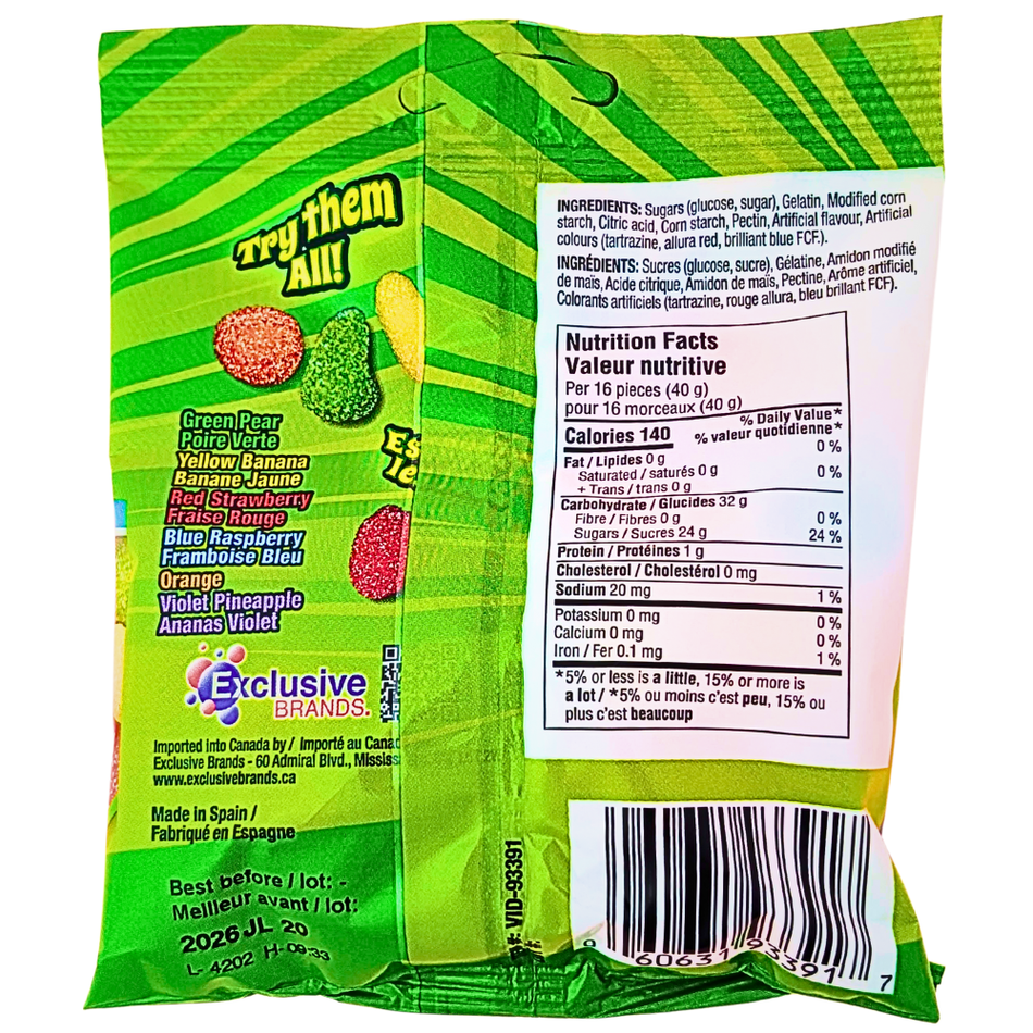 Tajubo Sour Fruit Mix - 75g