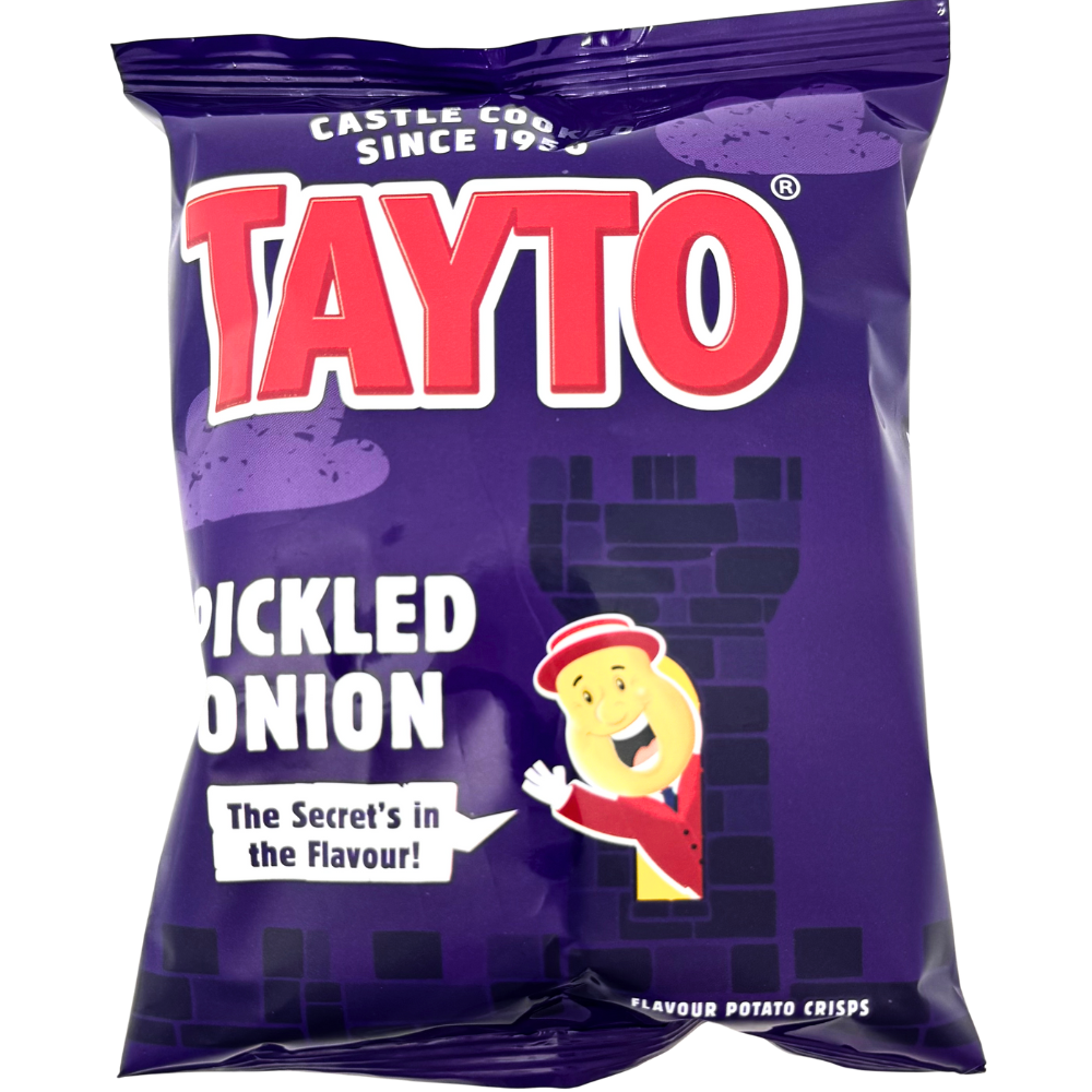 Tayto Pickled Onion Chips (UK) - 32.5g