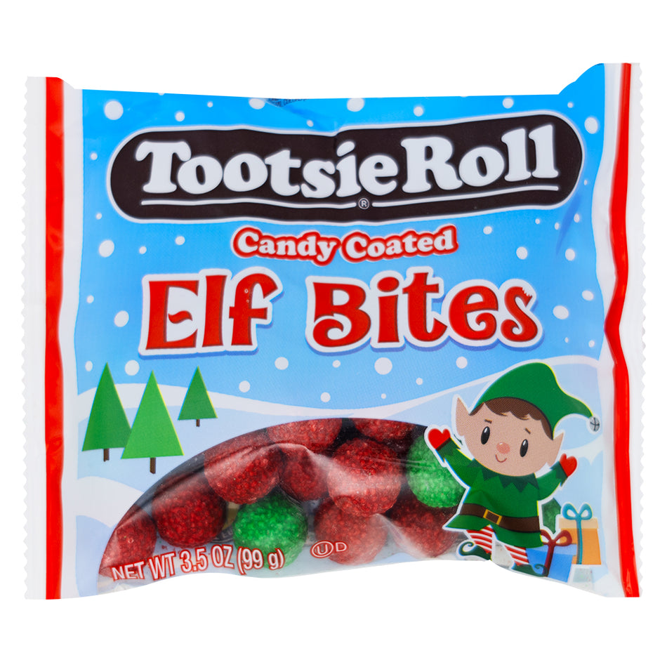 Tootsie Roll Candy Coated Elf Bites - 3.5oz