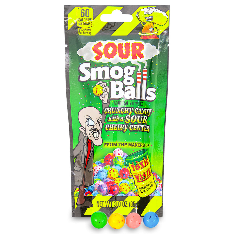 Toxic Waste Candy - Sour Smog Balls 
