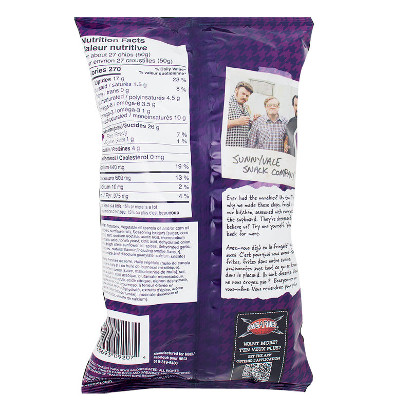 Trailer Park Boys Dressed All Over 3.5oz - 12 Pack Nutrition Facts Ingredients