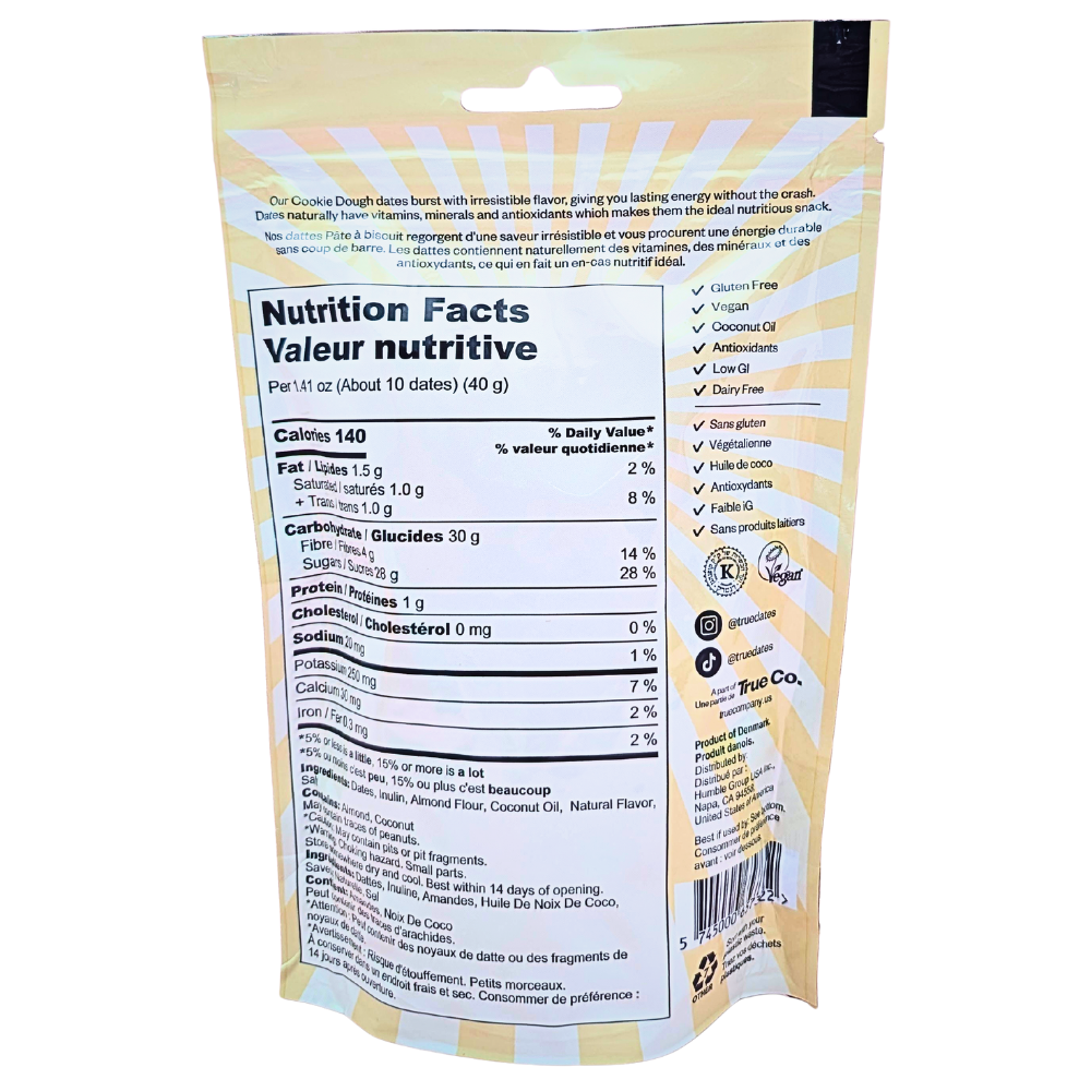 True Dates Cookie Dough - 100g