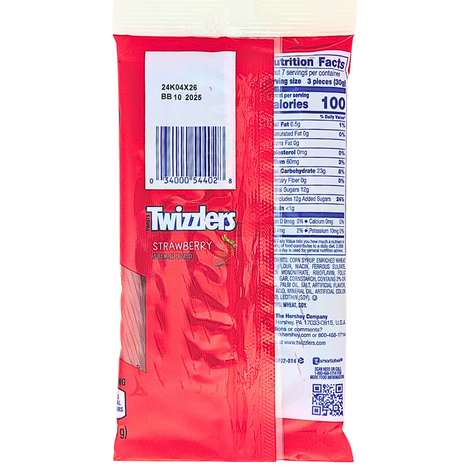 Twizzlers Twists Strawberry 2.5oz