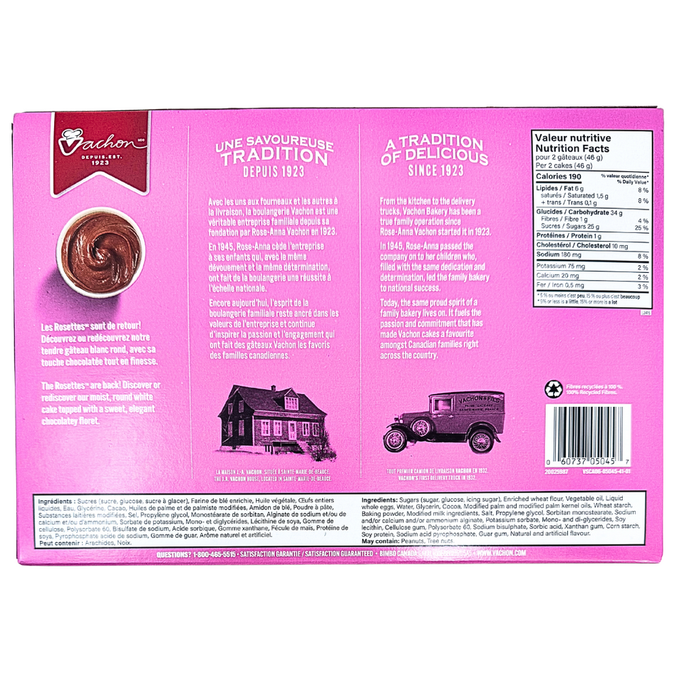 Vachon Rosettes Cake  - 276g