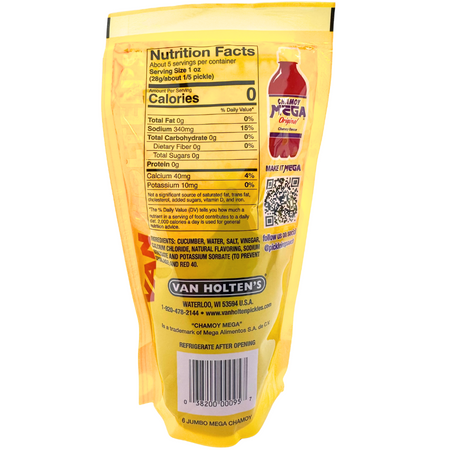 Van Holten's Pickle in-a Pouch Chamoy Mega - 12 Pack
