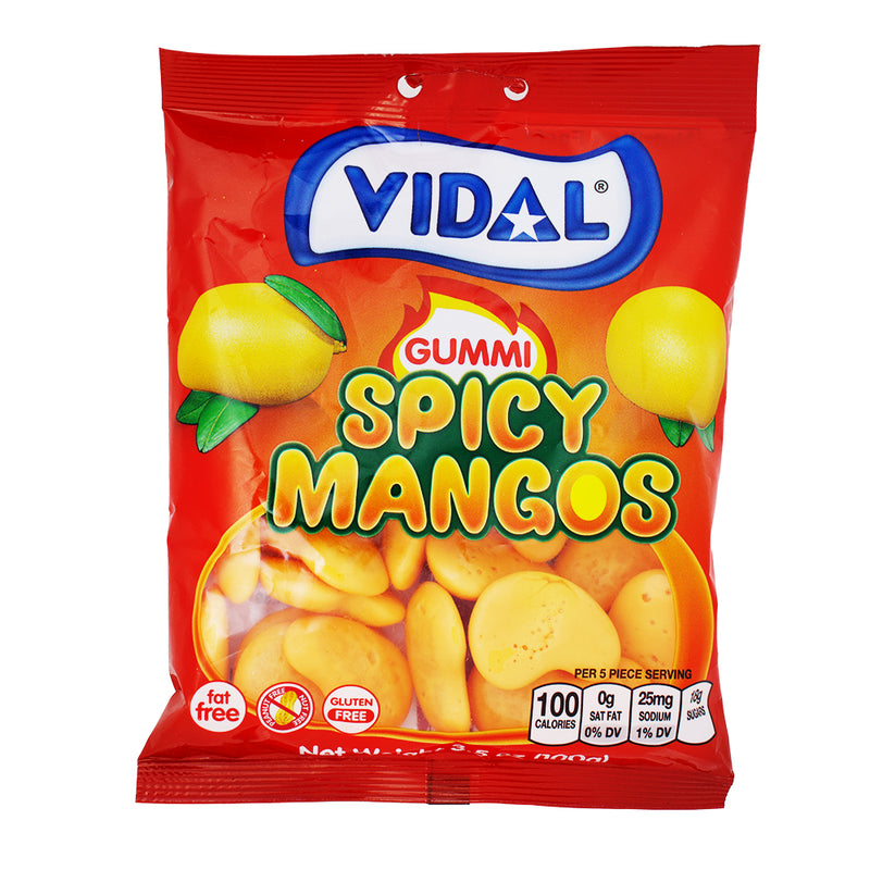 Vidal Filled Spicy Mango 3.5oz - 14 Pack