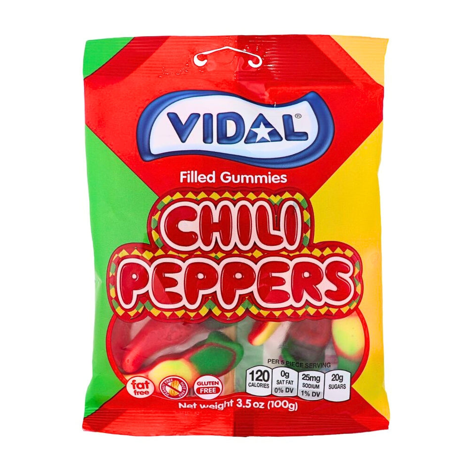 Vidal Spicy Chili Peppers 3.5oz 