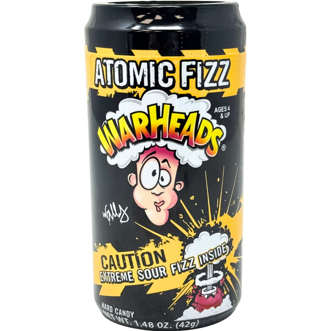 Warheads Atomic Fizz in Canister 1.48oz - 12 Pack