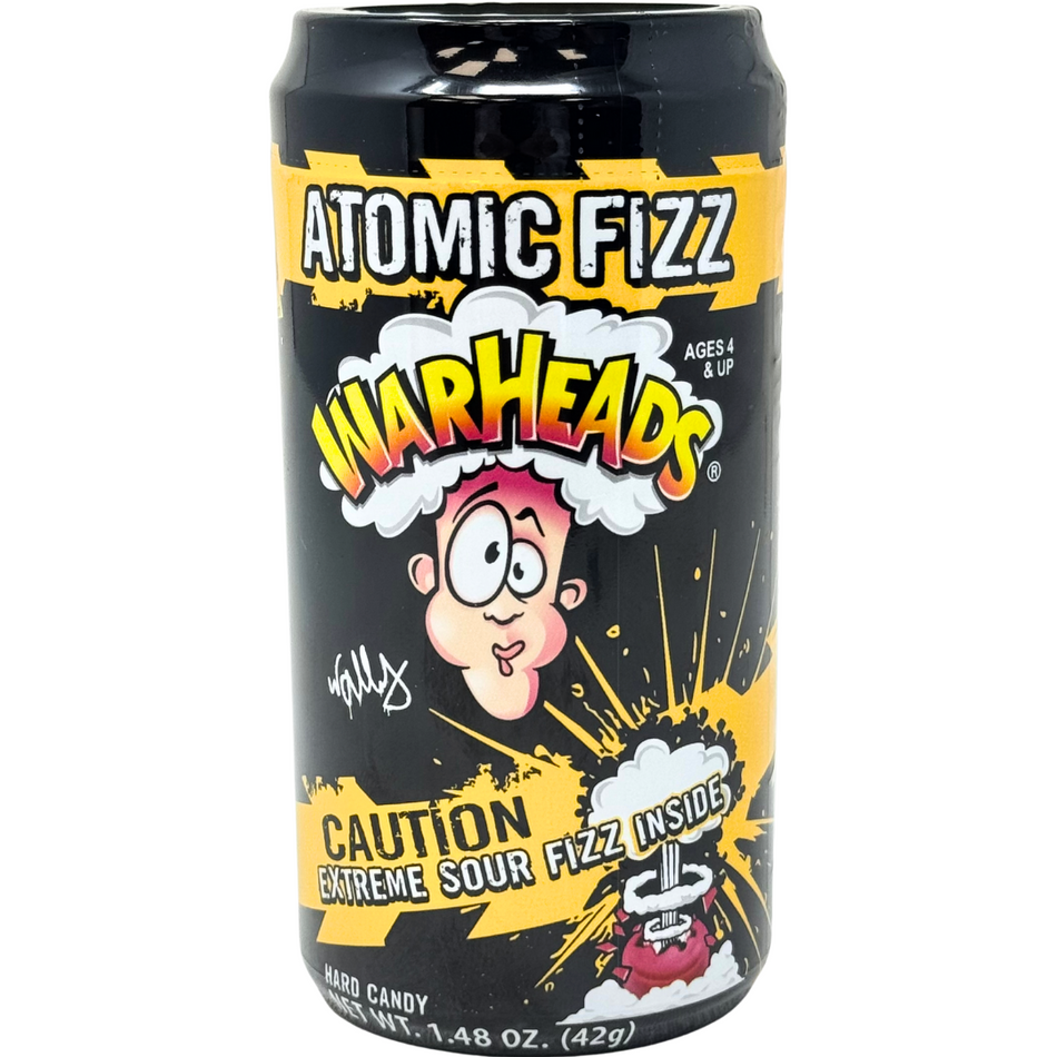 Warheads Atomic Fizz in Canister 1.48oz - 12 Pack