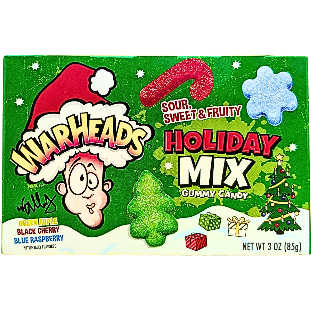 Warheads Sour Holiday Mix Gummies - 3oz