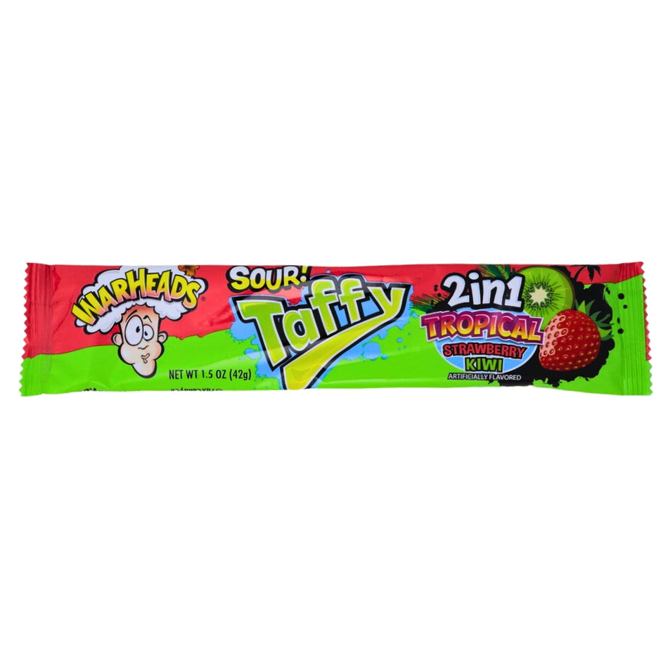 Warheads Sour Tropical Taffy 2in1 1.49oz  