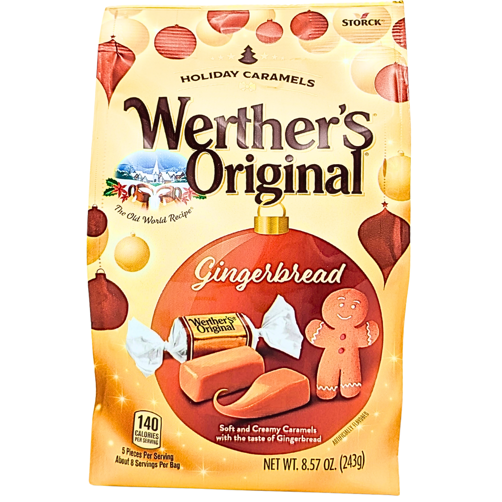 Werther's Original Gingerbread Soft Caramels - 8.57oz