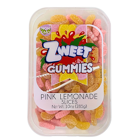 Zweet Gummies Pink Lemonade Slices - 10oz