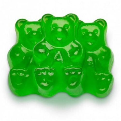Albanese Green Apple Gummi Bears-5lbs | Bulk Candy