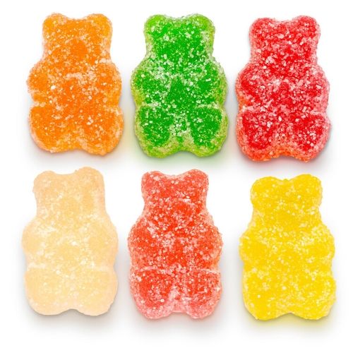 Albanese Sour Assorted Fruit Gummi Bears | Bulk Candy