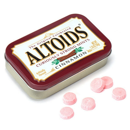 Curiously Strong Altoids Cinnamon Mints - Mint Candy