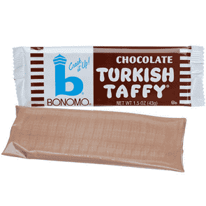 Bonomo Turkish Taffy-Chocolate-Old Fashioned Candy