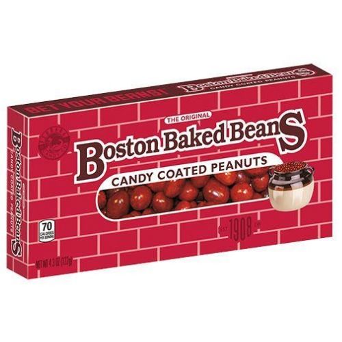 Boston Baked Beans Candy Coated Peanuts Theater Box