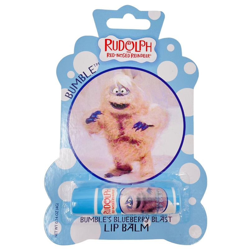 Boston America Rudolph the Red-Nosed Reindeer Bumble's Blueberry Blast Lip Balm 4g Candy District