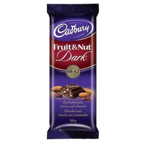 Cadbury Fruit & Nut Dark Chocolate Bars-Cadbury Canada