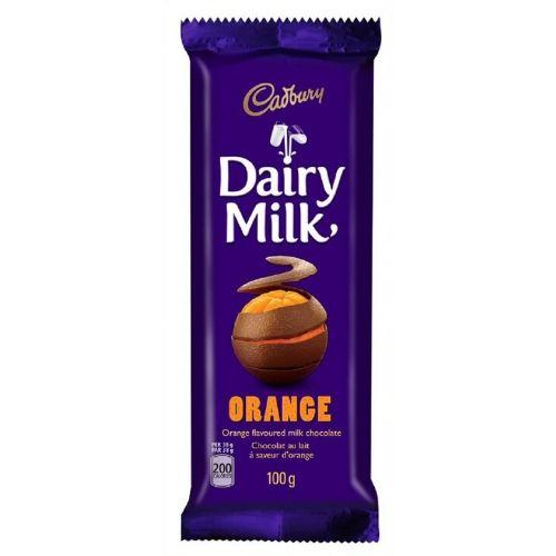 Cadbury Dairy Milk Orange-Canadian Cadbury Chocolate Bars
