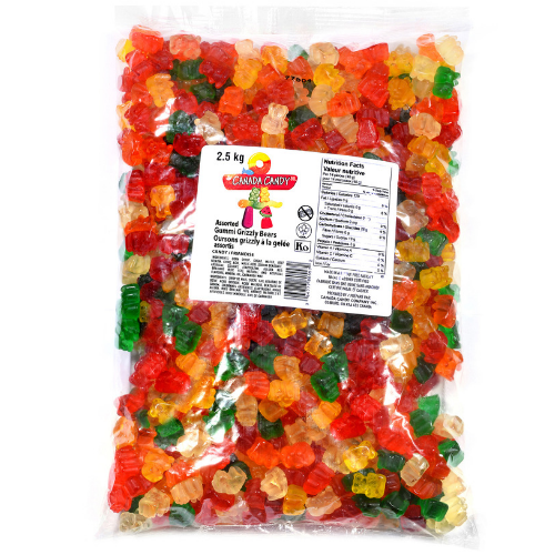 Canada Candy Gummy Grizzly Bears Bulk Candy