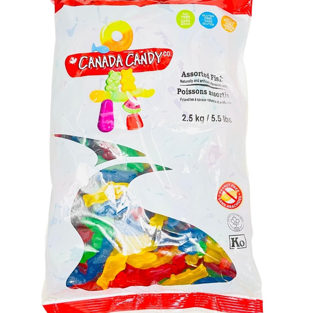 Canada Candy Co Assorted Fish 2.5kg Candy District