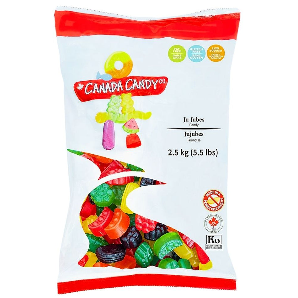 Canada Candy Co Ju Jubes 2.5 kg Candy District