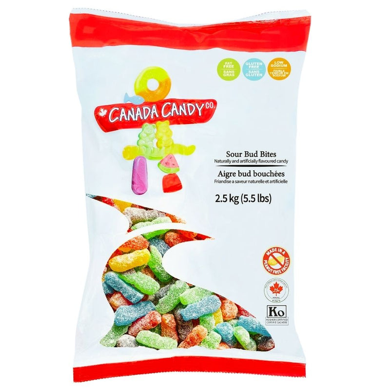 Canada Candy Co Sour Bud Bites 2.5kg Candy District