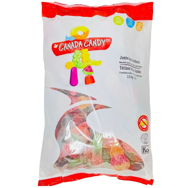 Canada Candy Company Jumbo Sour Suckers 2.5kg Candy District