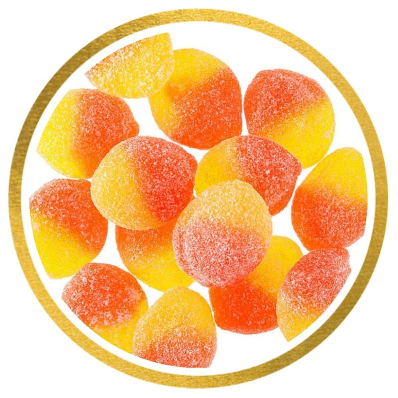Canada Candy Company Sweet Peach Slices 2.5kg Candy District