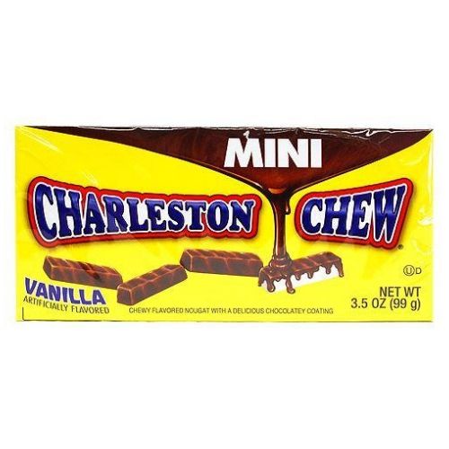 Charleston Chews Mini Vanilla Candy Bars Theater Box 3.5 oz. 12 pack Candy District