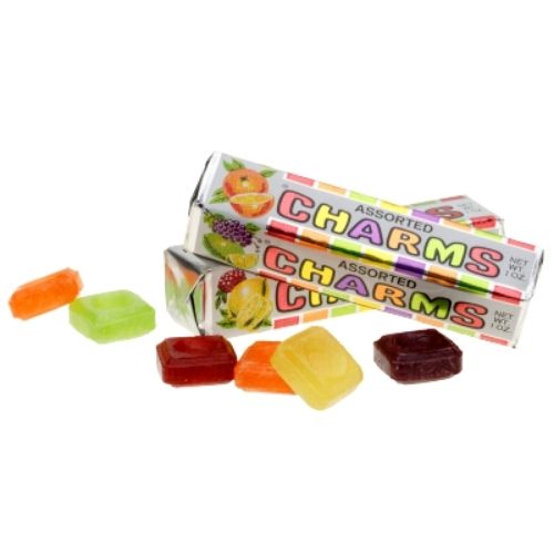 Charms Assorted Squares Old Fashioned Candy - 28g