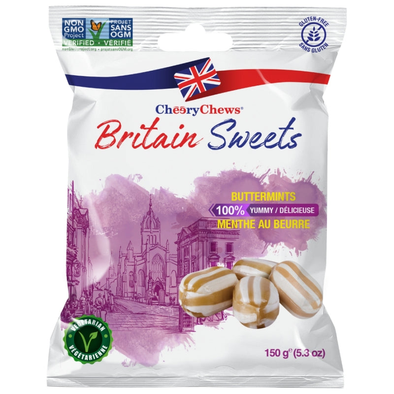 Cheery Chews Britain Sweets Buttermints 150g Candy District