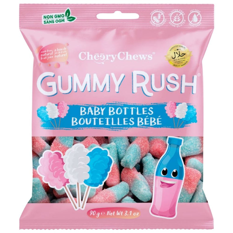 Cheery Chews Gummy Rush Baby Bottles 90g Candy District