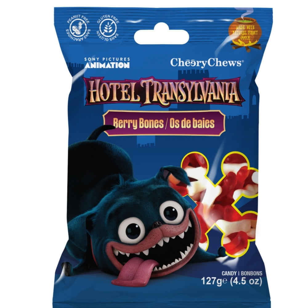 Cheery Chews Hotel Transylvania Berry Bones 127g Front Candy District