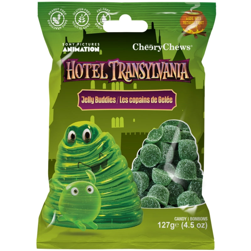 Cheery Chews Hotel Transylvania Jelly Buddies 127g Front Candy District
