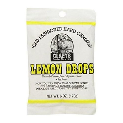 Claeys Lemon Drops Old Fashioned Candies - 6-oz.