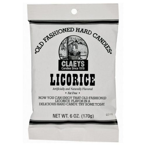 Claeys Licorice Old Fashioned Hard Candies