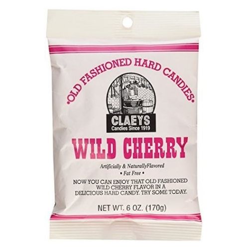 Claeys Wild Cherry Old Fashioned Hard Candies - 6-oz.