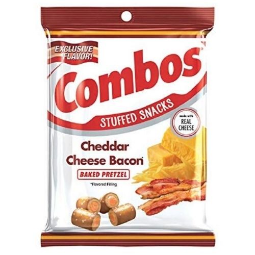 COMBOS Cheddar Cheese Bacon Baked Pretzel - 6.3 oz. COMBOS Canada