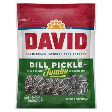 ConAgra Foods Inc David Dill Pickle Jumbo Sunflower Seeds 5.25oz Candy District