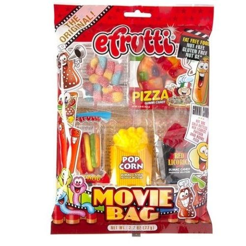 efrutti Movie Bag Gummi Candy - 77 g