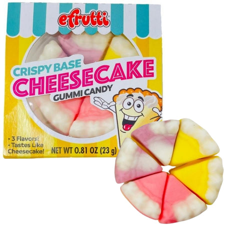 eFrutti Crispy Base Cheesecake Gummi Candy 23g Candy District