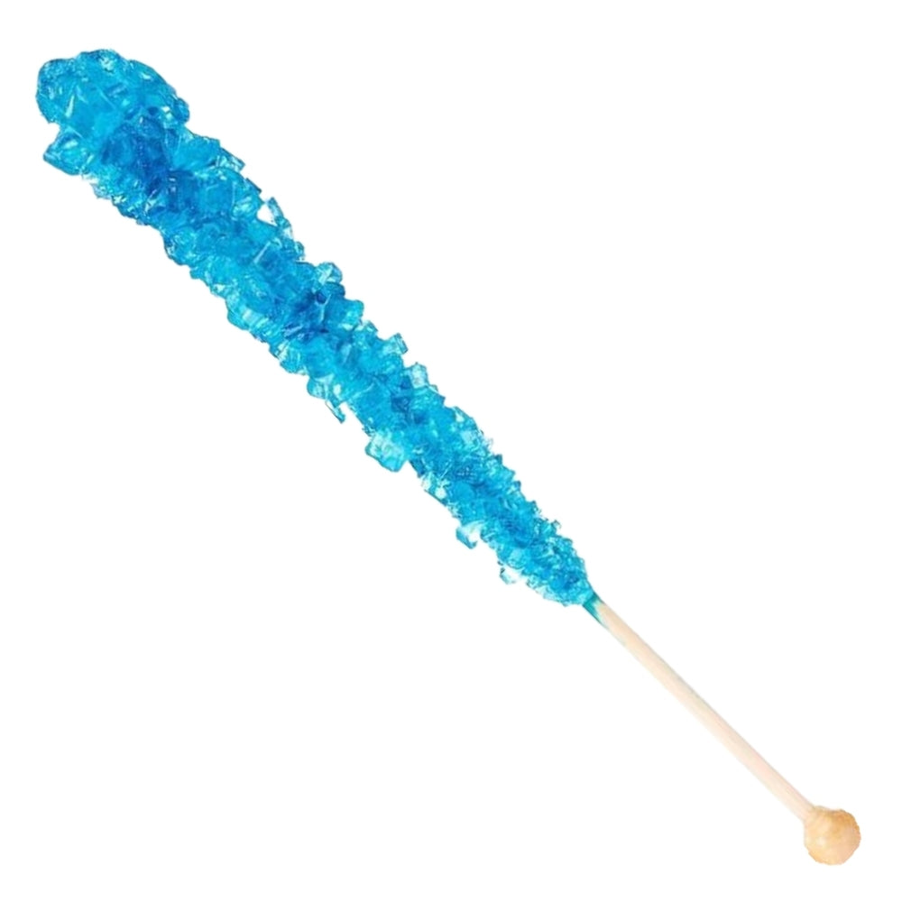 Blue Raspberry Candy Rocks Pillows Rock Candy on a Stick - Blue Raspberry | Candy District